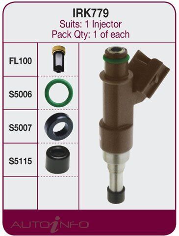 Goss Fuel Injector Repair Kit For Toyota HiAce TRH201R/221R/223R, TGN16R 2.7L
