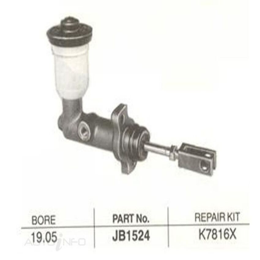Protex Clutch Master Cylinder For Toyota Landcruiser SWB BJ/FJ/HJ Series 