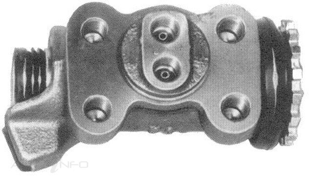 Protex Rear Wheel Cylinder For Ford Trader 0509 3.0L HA 2D Truck