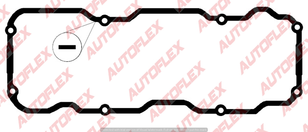 Rocker Cover Gasket For Nissan Bluebird Series 3 910 Z18 Carb Ptl 1979 - 1983