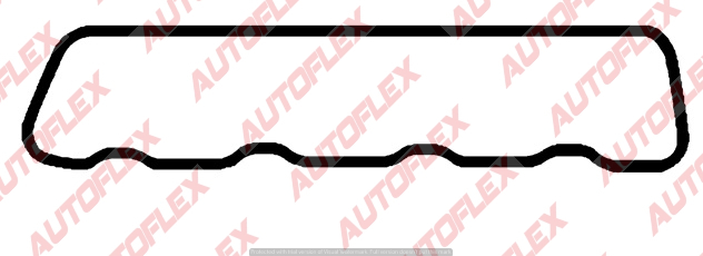 Autoflex Rocker Cover Gasket For Nissan Cabstar F220 2.5L Diesel SD25
