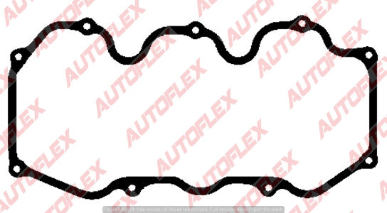 Autoflex Rocker Cover Gasket For Nissan 300C Y30 3.0L Petrol VG30E V6 4D Sedan