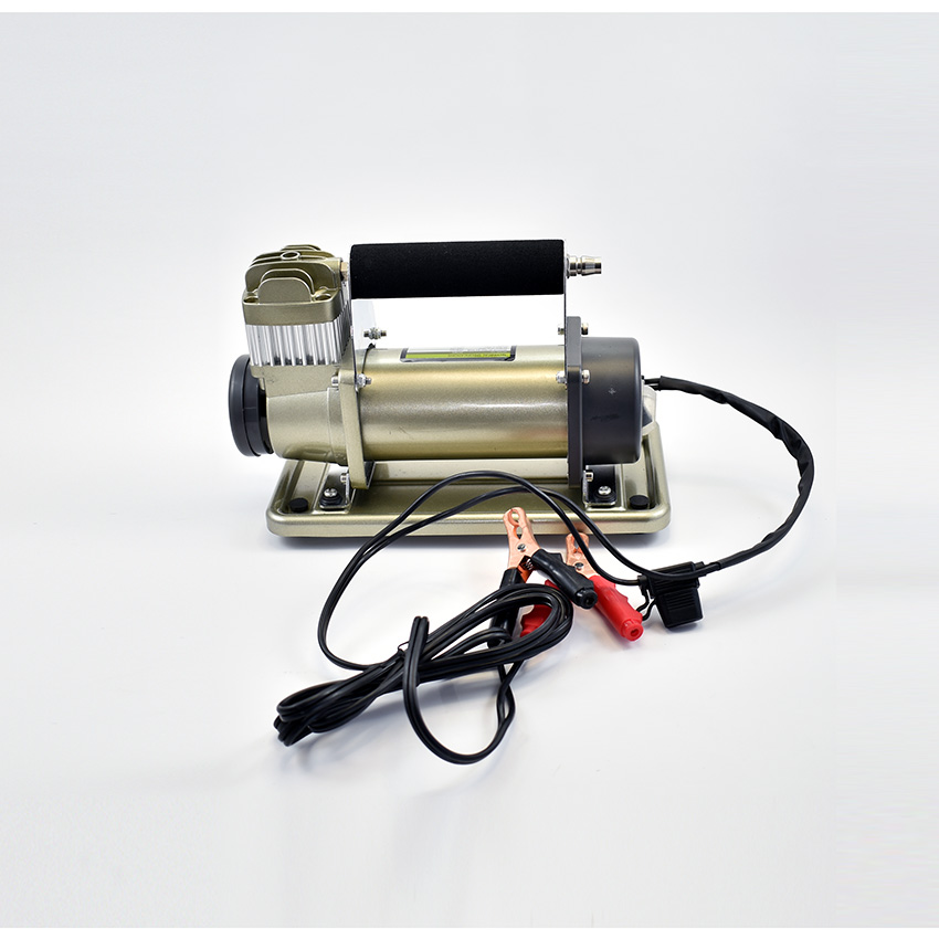 Jetpower Air Compressor 12V 150psi 95L/Min Twin Cylinder 0.5hp 6mtr Coiled Air Hose JPC095