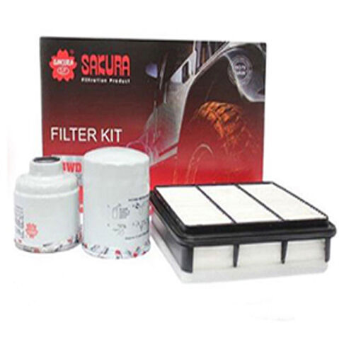 Sakura 4WD Filter Kit For Mitsubishi Challenger PB, PC 2.5L Diesel 4D56T