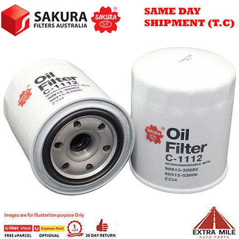 Sakura 4WD Filter Kit For TOYOTA LANDCRUISER HDJ79R 1HD-FTE 4.2L 11/2001-2007