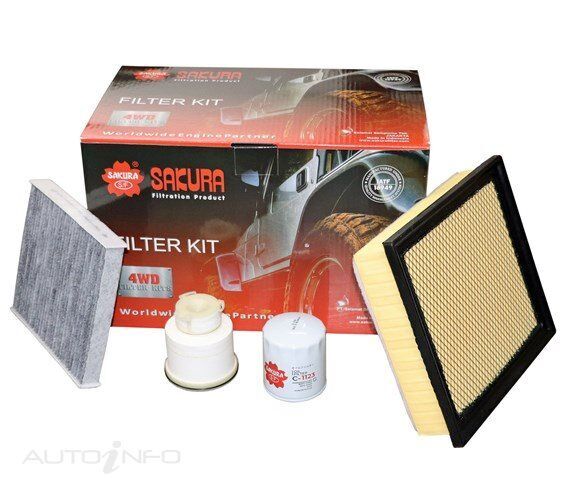 Sakura Van Filter Kit For Toyota HiAce LWB GDH206R/206R/300R/301R/320R/321R/322R