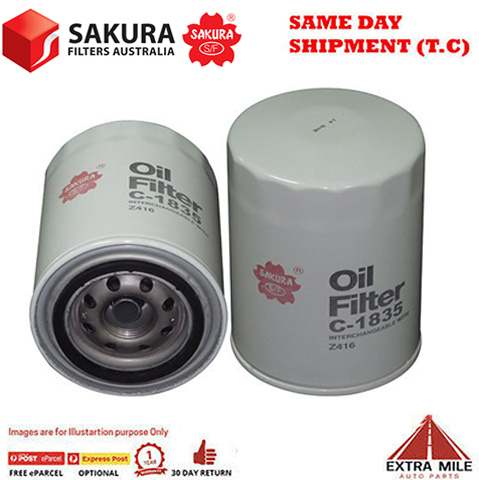 Sakura 4WD Filter Kit For NISSAN PATROL GQ SERIES II RD28T 2.8L 1993-1997