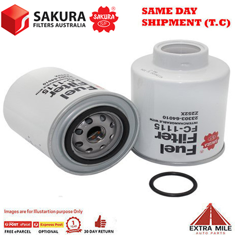 Sakura 4WD Filter Kit For FORD COURIER PE WL-AT 2.5L 05/00-2006