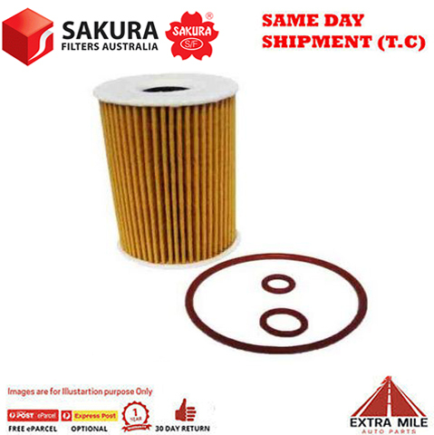 Sakura 4WD Filter Kit For VOLKSWAGEN AMAROK 340TDI CDBA  2L 05/2011-01/2013