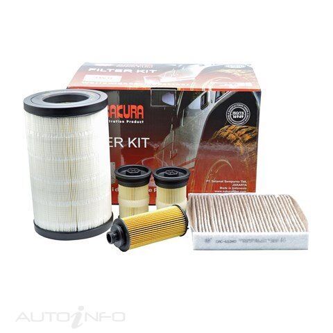 Sakura 4WD Filter Kit For Holden Colorado 7 LT LTZ RG 2.8L LWH, LWN