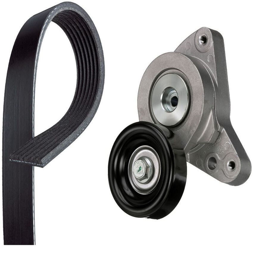 Gates V-ribbed Belt Set For Honda Accord Euro K24A3 K24A 2.4L CL9 CL CN Sedan