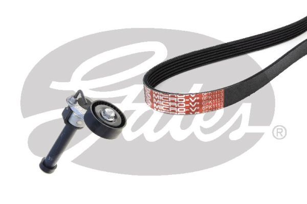 Gates Micro-V Kit For Volkswagen Golf 2.0L GTi CCZB MKVI,5K1