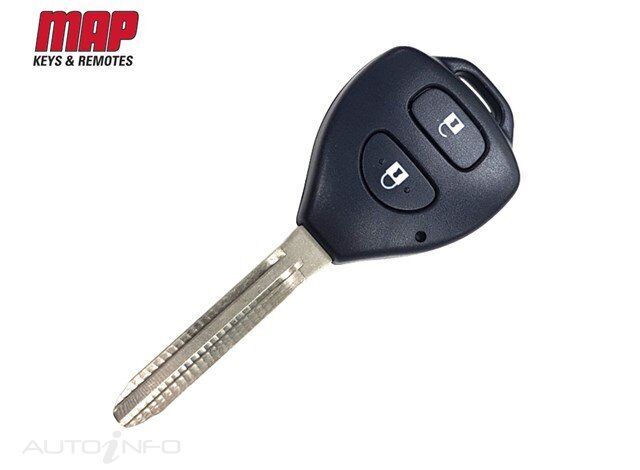 MAP Ignition Key Remote For Toyota Yaris NCP90R 1.3L 2NZFE I4 16V DOHC - KF315