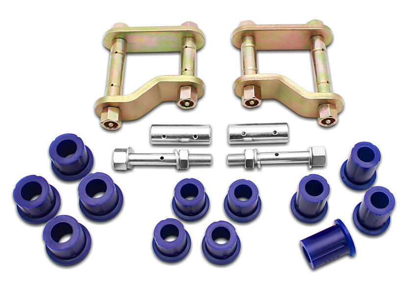 SuperPro Rear Leaf Spring Bush Kit For Nissan Navara D40 2.5L/3.0L/4.0L Diesel YD25D