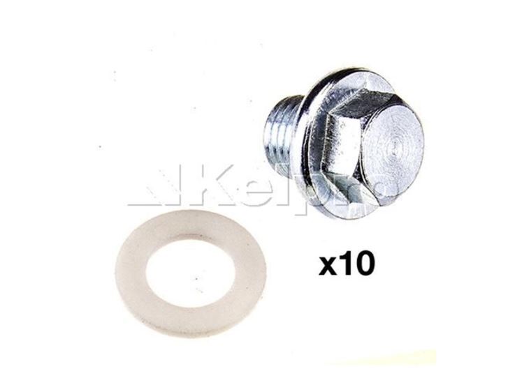 10X Kelpro Oil Sump Plug Kit For Holden Gemini 4XC1 G161Z 4FB1 1.5L (1.5-14MM)