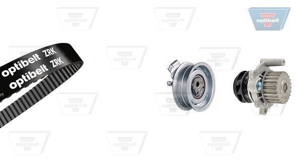 Optibelt Timing Belt Kit For Volkswagen Beetle (9C1,1C1) 2.0L 1984cc 1998 - 2010