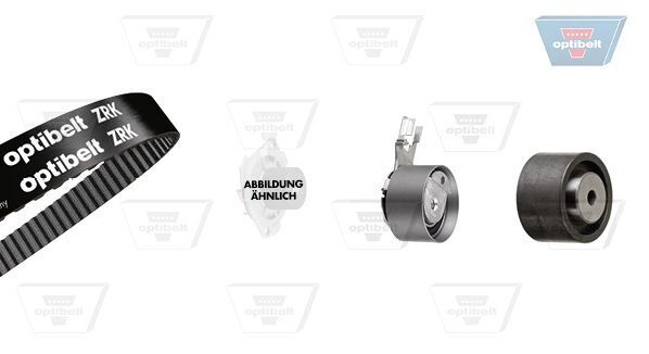 Optibelt Timing Belt Kit For Volvo XC60 I SUV (156) D3/D4 2.0L,D4/D5 2.4L