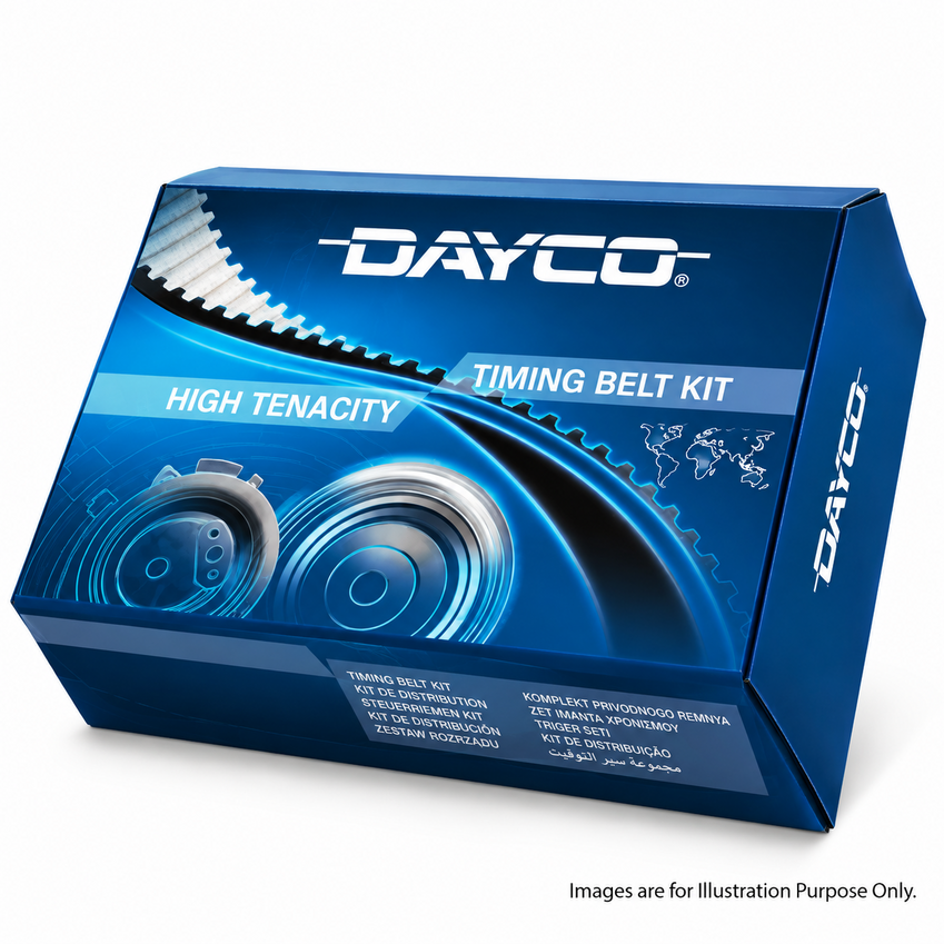Dayco Timing Belt Kit For Toyota Landcruiser UZJ100R V8 4.7L 32V 2UZ-FE