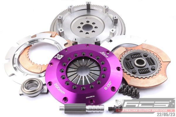 Xtreme Clutch Kit Motorsport Twin Plate With Flywheel For Toyota Caldina, Celica