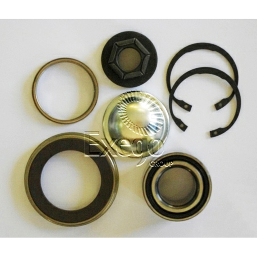 Wheel Bearing Kit for Ford Fiesta 1.6L 4cyl WP WQ Duratec FYJA FYJB fits - Rear Left/Right KWB5093 Cover plate contains magnetic strip for ABS