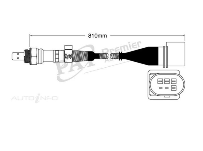 NTK Oxygen Sensor Pre-Cat For Volkswagen Golf MK4 1.6L BCB 4D Hatchback