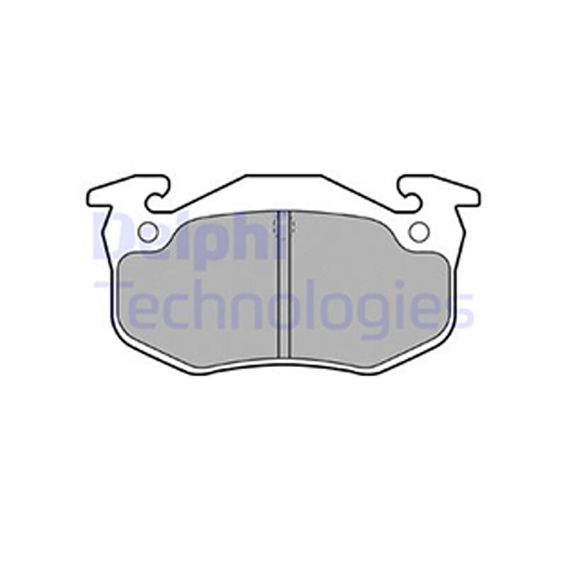 Brake Pads Rear For PEUGEOT 106/205l/206/306/309 04/96-07/04