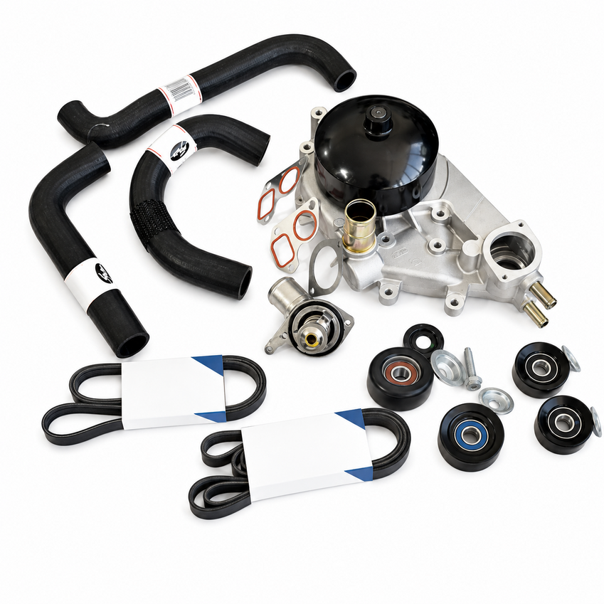 Belts Pulleys Hoses Pump for Commodore VT VU VX VY 5.7 V8 GEN3 LS1 (Not VZ)