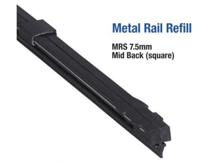 Tridon Wiper Refill Metal Rail Square 7.5mm Wide 10 Set- [MRS28-10]