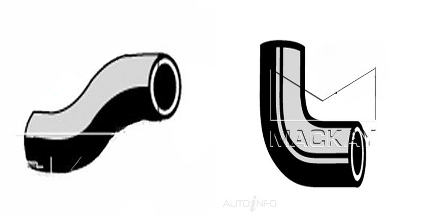 Mackay Radiator Lower Hose Kit For Toyota Landcruiser 3.6L HJ45R 04/1980-07/1980