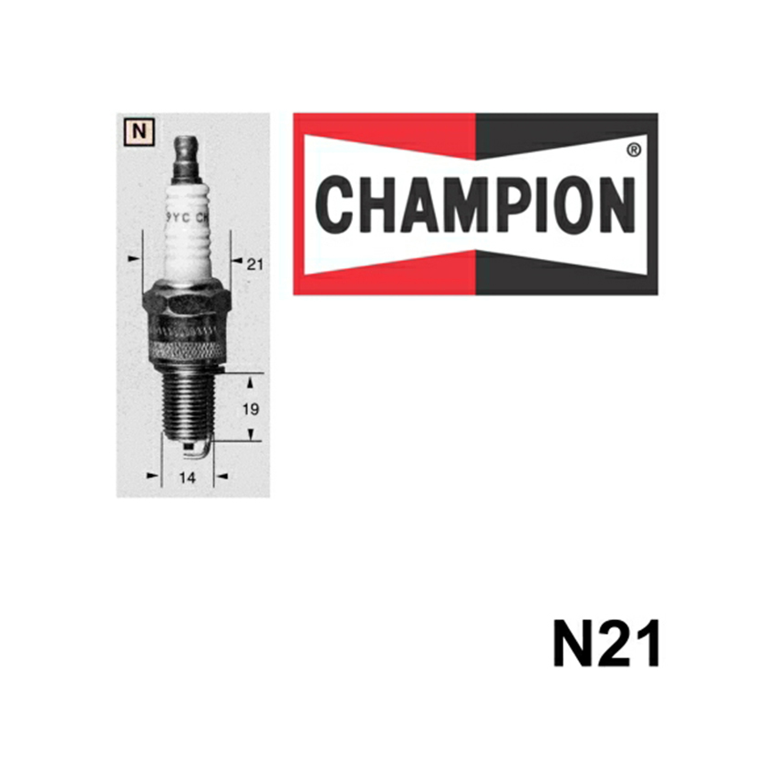Champion N21 SPARK PLUG - SMALL ENG/INDUSTRIAL