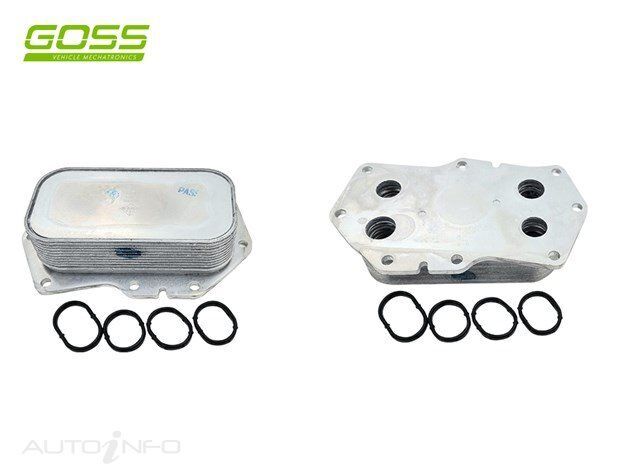 Goss Engine Oil Cooler For Hyundai iMax TQ 2.5L D4CB I4 16V DOHC