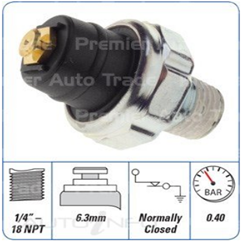 PAT Engine Oil Pressure Switch For Holden Standard EH,EJ,EK,FB,FC,FE,FJ,HD,HR