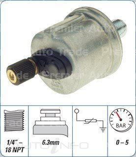 PAT Oil Pressure Switch For Holden Brougham HG HT 5.0 Litre V8