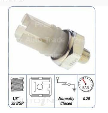 PAT Engine Oil Pressure Switch For Holden Commodore VL,SL RB20E,RB20ET,RB30E