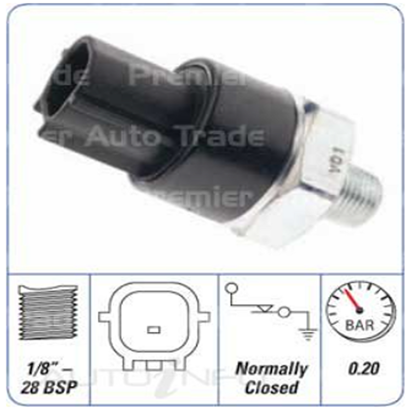 PAT Oil Pressure Switch For Nissan Bluebird Sylphy G11 2.0L MR20DE