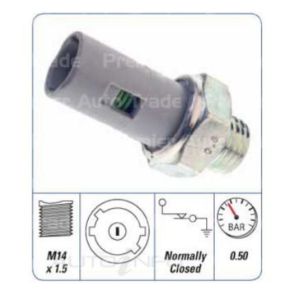 PAT Engine Oil Pressure Switch For RENAULT CLIO DYNAMIQUE MK2/MK3 1.4/1.6L