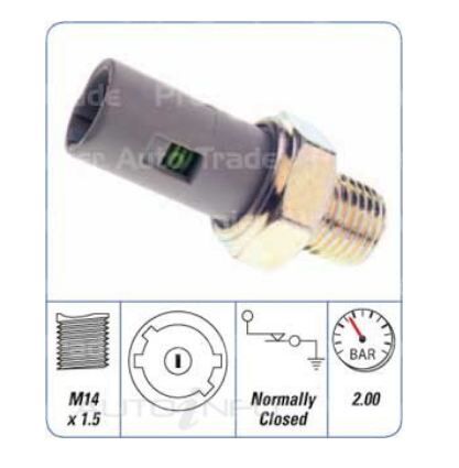 PAT Engine Oil Pressure Switch For RENAULT 21 TURBO RX 2.0/2.2L 754/5 14 8V