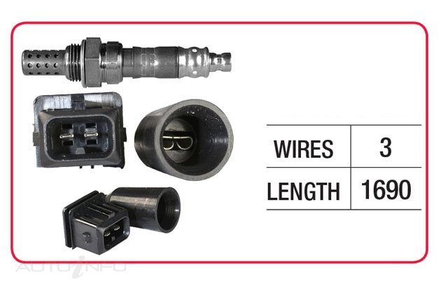 Goss Oxygen Sensor Pre-catalytic For Volvo GL, GLE 240 2.3L B230F 4D Sedan/Wagon