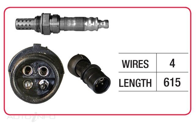 Goss Oxygen Sensor For BMW 525E E28 2.7 Litre M20B27ME 4D Sedan
