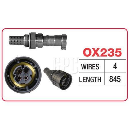 Goss Oxygen Sensor For BMW 318i E30 1.8L M40,B18 4cyl 85kW Sedan MPFI