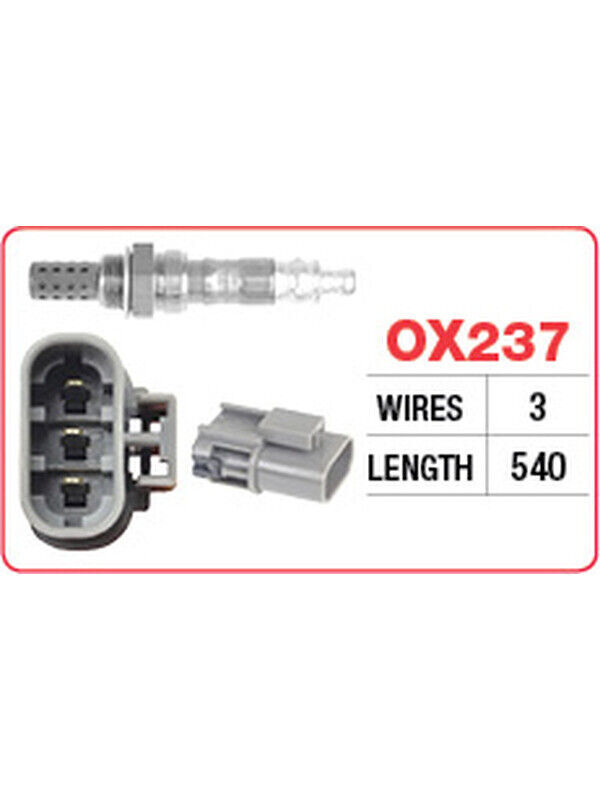 Goss Oxygen Sensor Nissan Three Wire Length [540mm] - OX237