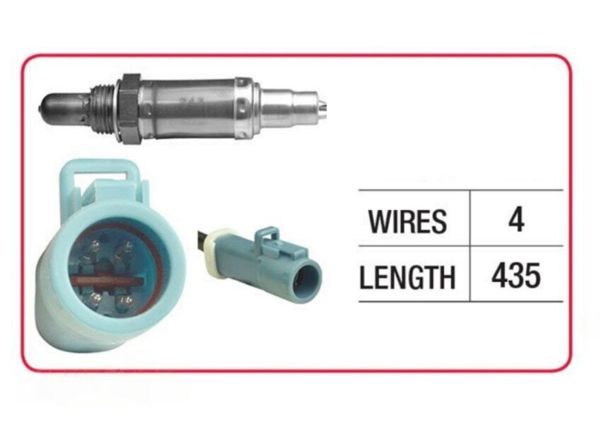 Goss O2 oxygen Sensor - Pre-Cat For Suits Falcon BA BF MY02 - MY2010 BA9F472A