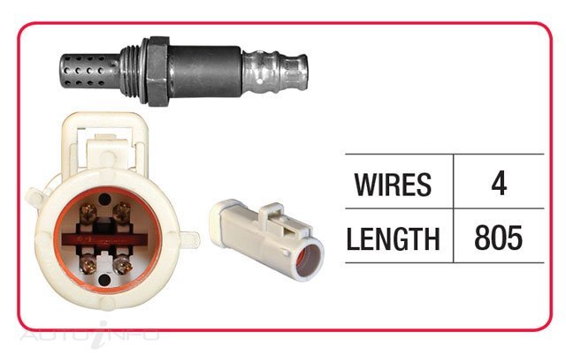 Goss Oxygen Sensor For Mazda MPV LV 3.0 Litre JEE V6 4D Wagon