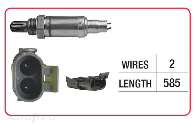 Goss Oxygen Sensor For Toyota Tarago TCR10R, TCR11R, TCR20R, TCR21R 2.4L 2TZFE