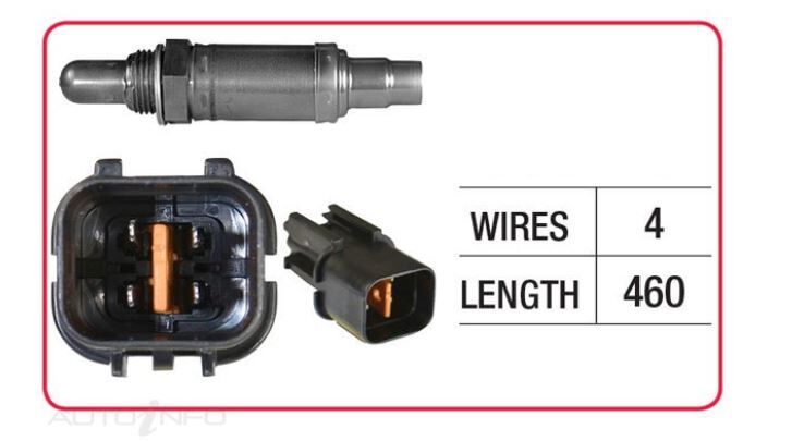 Goss Pre-catalytic Oxygen Sensor for Minisubishi Triton MQ MR GL ML 2.4L 4G64