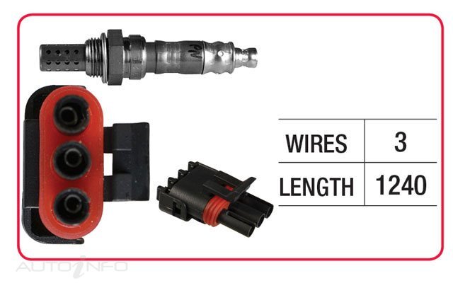 Goss Oxygen Sensor For Holden Calibra YE 2.0L/2.5L V6 C20LET, C25XE, C20NE 