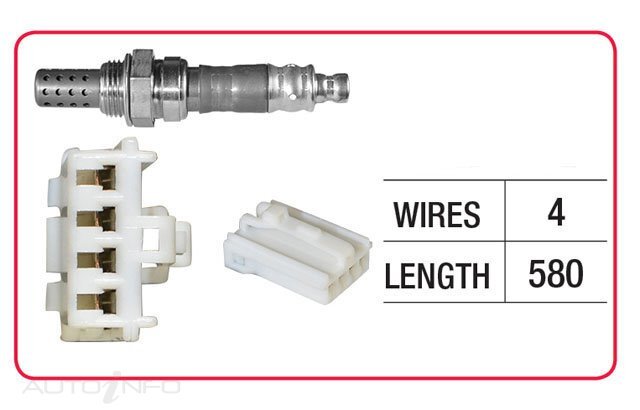 Goss Oxygen Sensor Pre-Catalytic For Mitsubishi Galant V6-24 HJ 2.0L V6 6A12