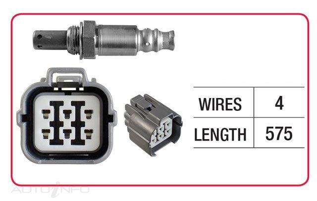 Goss Oxygen Sensor Pre-Catalytic For Subaru SVX C12 3.3L F6 EG33