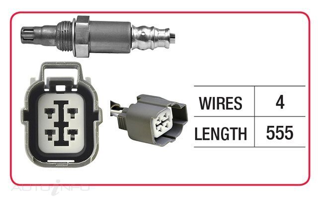 Goss Oxygen Sensor Pre-Catalytic For Subaru Liberty B12, B13 2.0L/2.5L EJ202