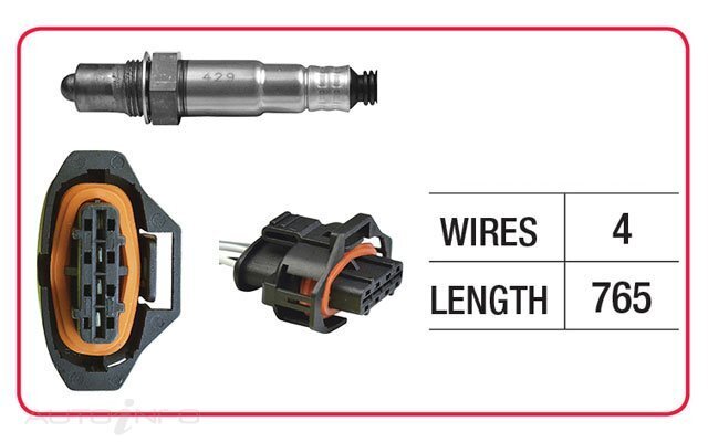 Goss Oxygen Sensor Pre-Catalytic For Holden Barina  XC 1.8L Z18XE 2D Hatchback